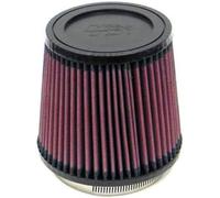 K&N Universal Clamp-On Air Filter: High Performance, Premium, Washable, Replacement Filter: Flange Diameter: 3.75 In, Filter Height: 5 In, Flange Length: 0.625 In, Shape: Round Tapered, RU-4250