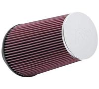 K&N Universal Clamp-On Air Filter: High Performance, Premium, Washable, Replacement Filter: Flange Diameter: 3.5 In, Filter Height: 9 In, Flange Length: 1.75 In, Shape: Round Tapered, RC-3690