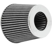 K&N Universal Clamp-On Air Filter: High Performance, Premium, Washable, Replacement Filter: Flange Diameter: 4 In, Filter Height: 5.5 In, Flange Length: 1.125 In, Shape: Round Tapered, RG-1001WT