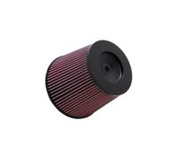 K&N Universal Clamp-On Air Filter: High Performance, Premium, Washable, Replacement Filter: Flange Diameter: 6 In, Filter Height: 7.5 In, Flange Length: 1.125 In, Shape: Round Tapered, RC-5282
