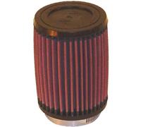K&N Engineering Air Filter RU-2410 – High-Performance Clamp-On, Washable, Round, Flange 2.875in