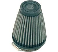 K&N Universal Clamp-On Air Filter: High Performance, Premium, Washable, Replacement Filter: Flange Diameter: 2.25 In, Filter Height: 4 In, Flange Length: 0.625 In, Shape: Round Tapered, R-1260
