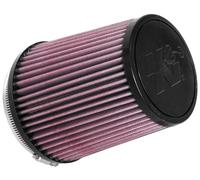 K&N Universal Clamp-On Air Filter: High Performance, Premium, Washable, Replacement Filter: Flange Diameter: 4 In, Filter Height: 6.0 In, Flange Length: 0.625 In, Shape: Round Tapered, RU-4550