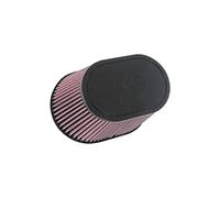 K&N Universal Clamp-On Air Filter: High Performance, Premium, Washable, Replacement Filter: Flange Inside Width: 4 In, Filter Height: 5 In, Flange Length: 1 In, RU-1001