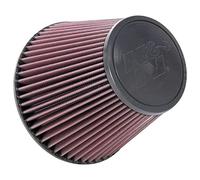 K&N Universal Clamp-On Air Intake Filter: High Performance, Premium, Washable, Replacement Filter: Flange Diameter: 6 In, Filter Height: 6 In, Flange Length: 0.625 In, Shape: Round Tapered, RU-1048
