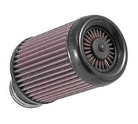 K&N Universal X-Stream Clamp-On Air Filter: High Performance, Premium, Replacement Filter: Flange Diameter: 2.4375 In, Filter Height: 6.5625 In, Flange Length: 2.9375 In, Shape: Round, RX-3800