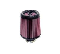 K&N Universal X-Stream Clamp-On Air Filter: High Performance, Premium, Replacement Filter: Flange Diameter: 2.5 In, Filter Height: 6.5 In, Flange Length: 2 In, Shape: Round Tapered, RX-4860