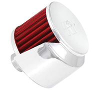K&N Vent Air Filter/ Breather: High Performance, Premium, Washable, Replacement Engine Filter: Filter Height: 2.5 In, Flange Length: 1 In, Shape: Breather, 62-1520