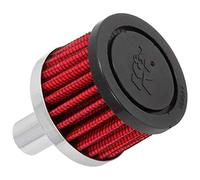 K&N Vent Air Filter/ Breather: High Performance, Premium, Washable, Replacement Engine Filter: Filter Height: 1.5 In, Flange Length: 0.875 In, Shape: Breather, 62-1030