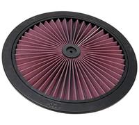 K&N X-Stream Top Filter: High Performance, Premium, Washable, Replacement Engine Filter: Filter Height: 1 In, Shape: Round Lid, 66-1601