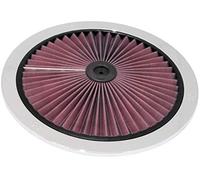 K&N X-Stream Top Filter: High Performance, Premium, Washable, Replacement Engine Filter: Filter Height: 1 In, Shape: Round Lid, 66-1401XP