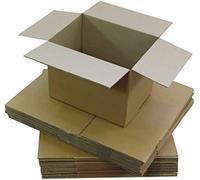 K-One 12X 9X 4'' Quality Single Wall Postal MAILING Cardboard Boxes (10)