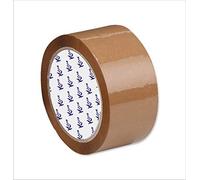 K-One Brown Buff Packing Parcel Tape 48mm x 66m (Pack of 12)