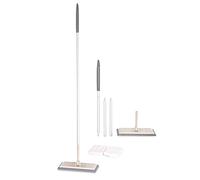 K-ONE Dry Floor Wipes Sweeping Mop for Hardwood, Laminate, Tiles Cleaning Telescopic Handle Mop Comes With 20 Dry Floor Wipes Cloth
