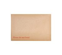 K-ONE Hard Board Backed Envelopes Do Not Bend A4 C4 Manilla 324mm x 229mm Self Peel and Seal for Office Home and Ecommerce (Pack of 125)