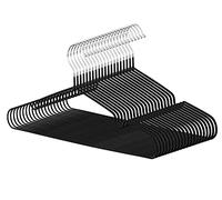 K-ONE Pack of 20 Premium Space Saving Rubber Coated Metal Hangers - Heavy Duty Hangers