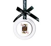 k playing cards pattern Ornament Charm Aromatherapy Pendant Charm