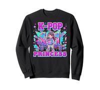 K Pop 11 Years Old Birthday 11th Bday Girl K-pop Princess Sweatshirt