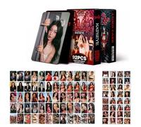 K-Pop 60PCS LOMO Cards/32Pcs Mini Stickers for Kat-seye Classic Card Set for Fans,Teens Playing Party Favors and Gift