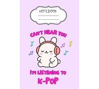 K-Pop Aesthetic Cute Notebook: Anime-Inspired Journal for Music Fan, Daily Notes, Dark Fantasy and School