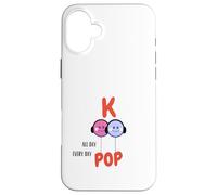 K-Pop All Day Every Day Music Lover's Essential Case for iPhone 16 Plus
