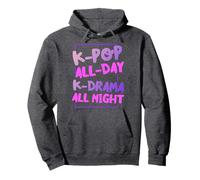 K-Pop All Day K-Drama All Night Chill Korean Drama Lover Pullover Hoodie