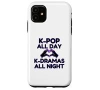 K-pop All Day K-Dramas At Night Korean Heart Hands Case for iPhone 11