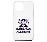K-pop All Day K-Dramas At Night Korean Heart Hands Case for iPhone 12 Pro Max