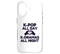K-pop All Day K-Dramas At Night Korean Heart Hands Case for iPhone 17