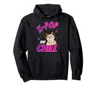 K-Pop and chill Design for a girl Pullover Hoodie