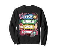 K Pop Bibimbap Kimchi K Dramas K Drama Fan Sweatshirt
