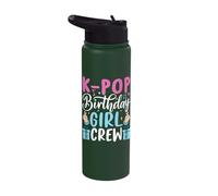 K Pop Birthday Girl Crew Stainless Steel Insulated Water Bottle