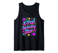 K Pop Birthday Star Kpop Fan Birthday Party Tank Top