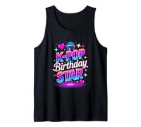 K Pop Birthday Star Kpop Idol Music Party Tank Top
