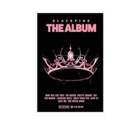 K-Pop Blackpink 'The Album' Album Poster Canvas Poster Bedroom Decor Sports Landscape Office Room Decor Gift Unframe: 08x12inch(20x30cm)