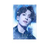 K-Pop BTS Jungkook Poster Canvas Poster Bedroom Decor Sports Landscape Office Room Decor Gift 12x18inch(30x45cm)
