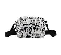 K-pop Characters Bag Music Lover Gift K-Pop Boygroup Crossbody Bag for Korean Group Member Merchandise (7 people HB uk)