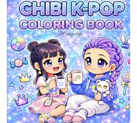 K-Pop Chibi Coloring Book for Fans: Bold & Easy Cute Idol Fashion Designs | Relaxing Coloring Pages for Kids, Teens & Adults | Perfect Gift for K-Pop Lovers & Stans