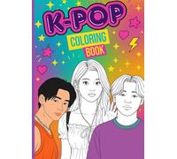 K-pop Coloring book over 80 iconic idols