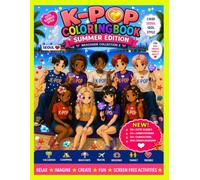 K-POP COLORING BOOK | Summer Edition Beachside Collection 2: Cute Kawaii Chibi Idol Fashion | 300+ Doodles & Icons, 55+ Hero Scenes | Korean Aesthetic ... Creativity Relaxing Screen-Free