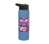 K-Pop Comfort Zone Korean Pop Music Relax Chill Stainless Steel Insulated Water Bottle