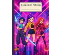 K Pop Composition Notebook - Electric Pulse | Cute Wide Ruled Notebook for School, Teens & Kpop Fans, 6x9 in, 110 Pages.: Aesthetic Design | Soft Matte Cover | Perfect for Writing and Notes.