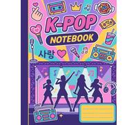K-POP Composition Notebook: Wide-Ruled Lined Journal for Tracking Lyrics, Tracklists, and Memories