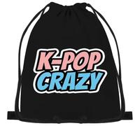 K-Pop Crazy Korean Pop Music Fan Swim String Backpack Premium Drawstring Bag Unisex Trainer Bag For Shopping Kids Activities