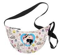 K-Pop Crossbody Bag Korea Group Member Gifts K-Pop Fans Gifts K-Pop Member Shoulder Bag (Blueheart UK3)