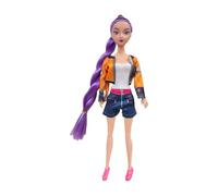 K-Pop D-Demon H-Hunters Doll, K-Pop Demon Hunter Girl Doll Toy Huntrix Rumi/Mira/Zoey Doll And Doll Clothing Accessories Fan Merch, Huntr/X Anime Doll 27 Cm Doll(B,One Size)