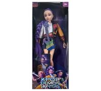 K-pop D-Demon Hunters Dolls Rumi/Mira/Zoey Merch Doll Figurine Singer Theme Collectible Display Model Toy Desktop Ornaments Christmas Birthday Gifts for Hunters Fans Kids(Zoey) (Color-B 1pc)