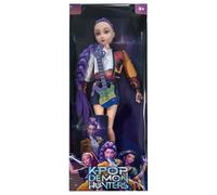 K-pop D-Demon Hunters Dolls Rumi/Mira/Zoey Merch Doll Figurine Singer Theme Collectible Display Model Toy Desktop Ornaments Christmas Birthday Gifts for Hunters Fans Kids (Rumi)