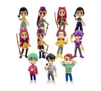 K-POP D-emon H-Hunters Figures 11pcs 3D Collector Blind Box Set Cute Anime Figure Doll Movie Collectible Model Toy - PVC Material Colorful Mystery Toys Gifts for Christmas and New Year