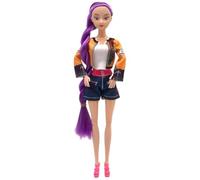 K-pop D-emon Hunters Doll - 29cm Anime Action Figure, Movie Character Rumi/Mira/Zoey Costume Doll Toys, Collectible Display Figure Dolls Set for Hunters Fans
